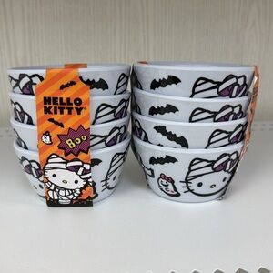 Hello Kitty Halloween Mummy Bat Ghost Mini Bowls Set of 8